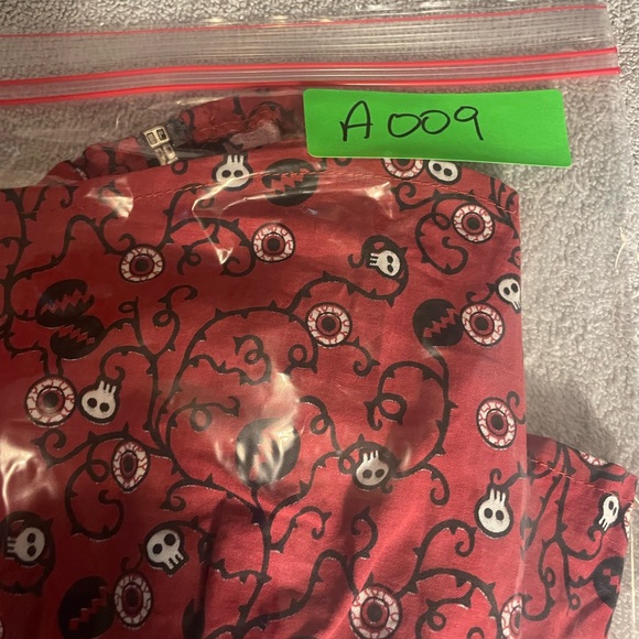 Too Fast Red Ruffled strapless top - Picture 11 of 11